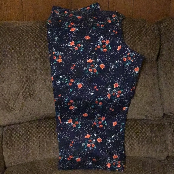 Cotton flowers pants size 14p - Picture 3 of 3